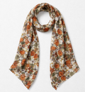 Lpb Joli foulard fleuri TU multicolore