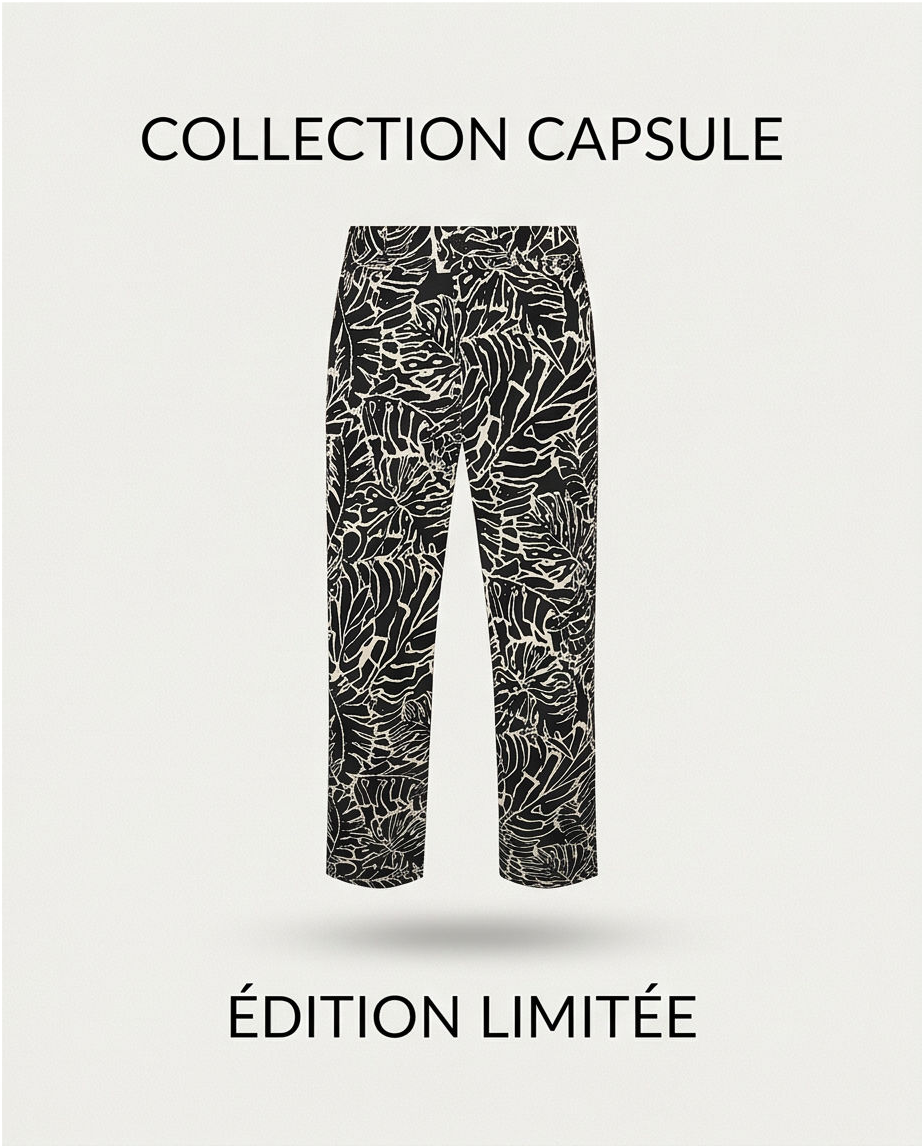 Pantalon Tramontana Beige & Noir — Neuf — Taille XXL