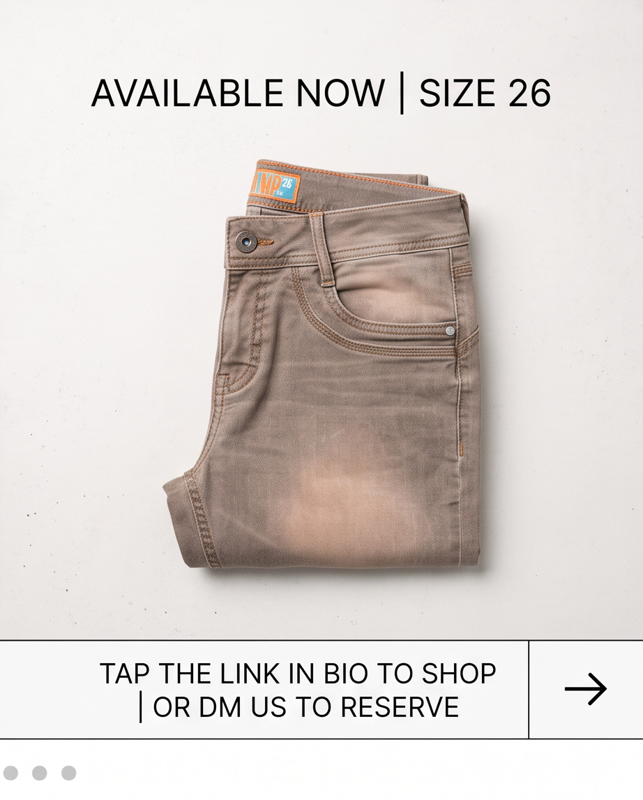 Pantalon street one — taille 26 — bon état