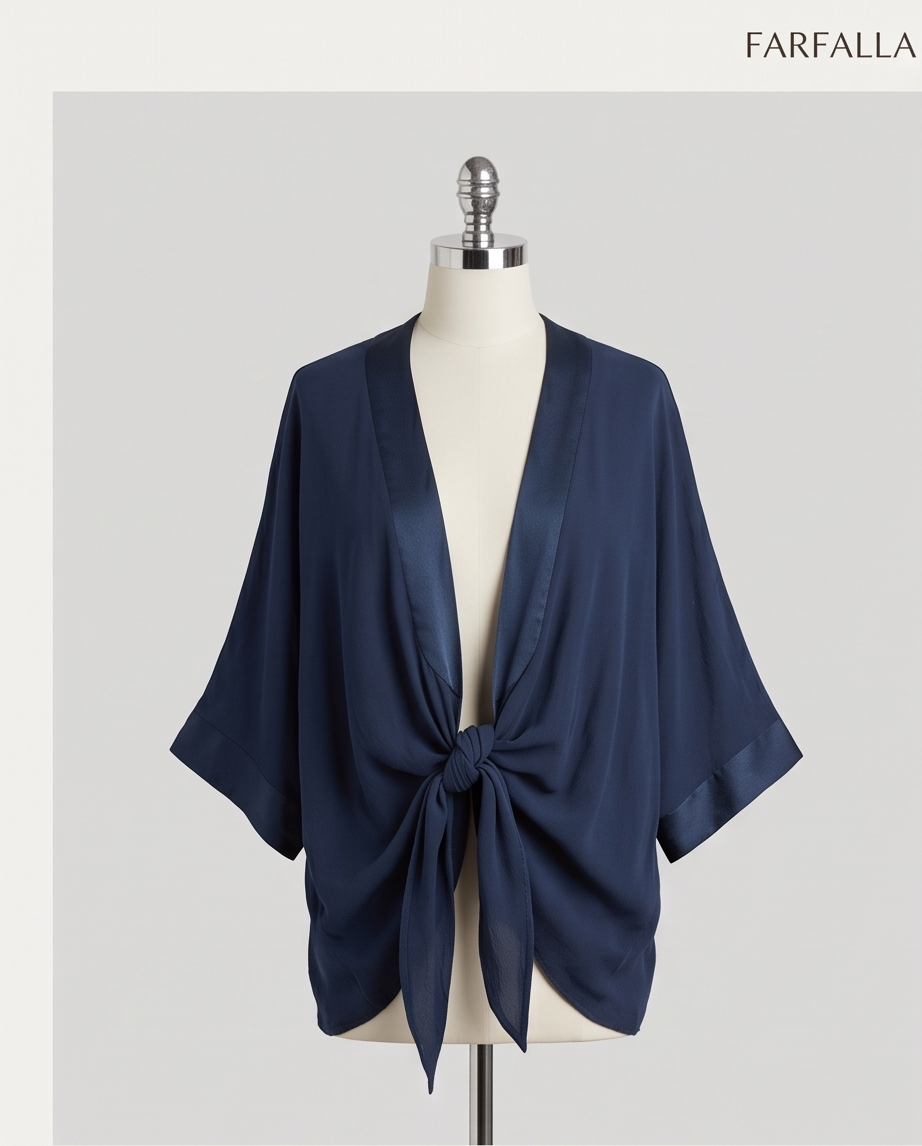 Gilet Farfalla Marine — Neuf — Taille Unique