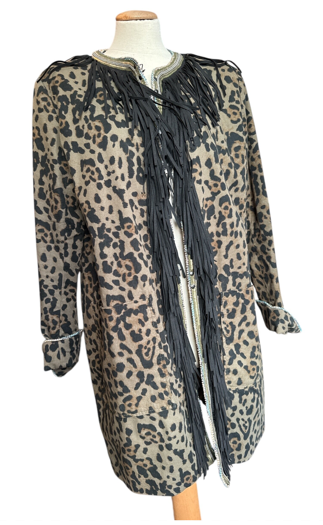 BOLONDE No. 8 Veste style boho chic
 taille 42