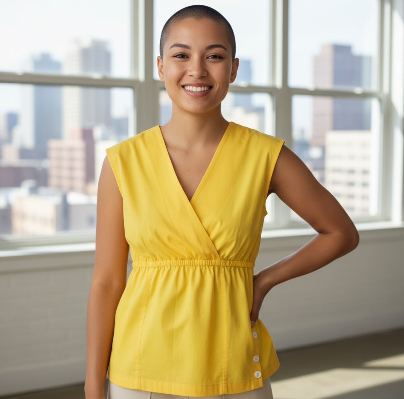 Maloka top jaune - neuf