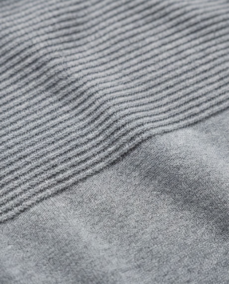 Pull EDC by Esprit Homme Coton Gris Col Montant — Neuf — Taille L