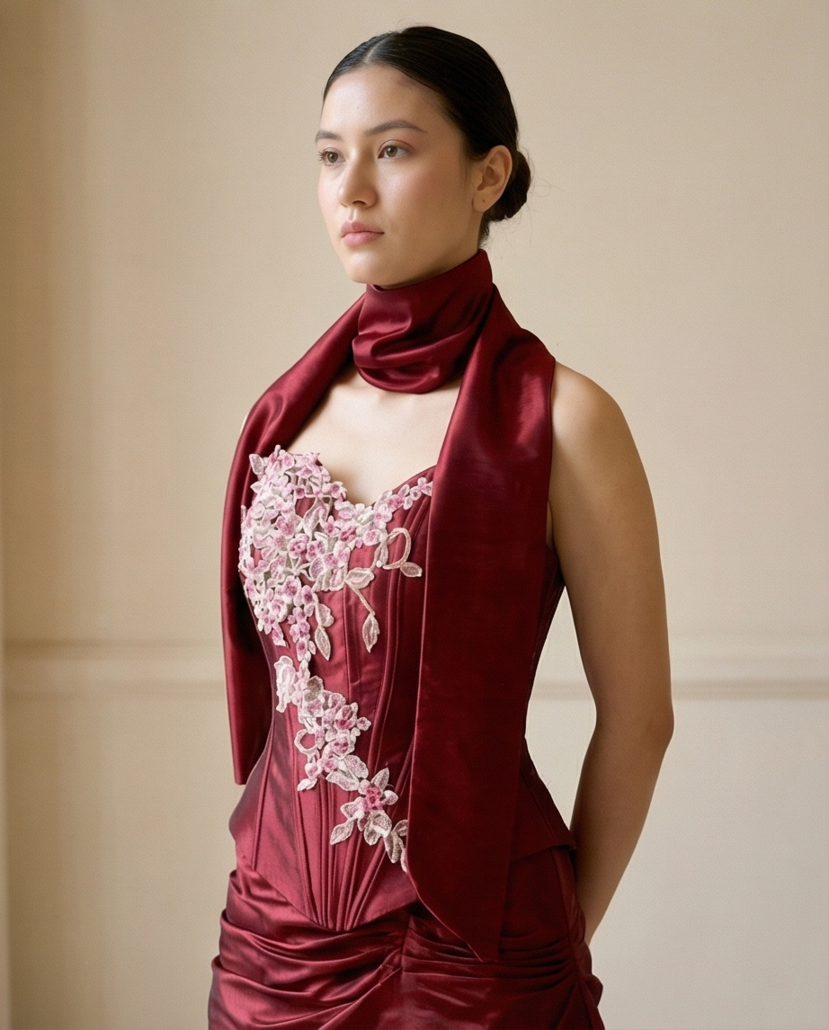 Robe de soirée exceptionnelle taille 38 comme neuve
