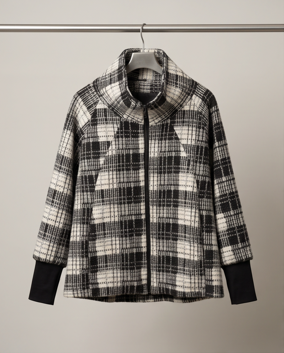 Made in Italy veste carreaux — bon état — taille L