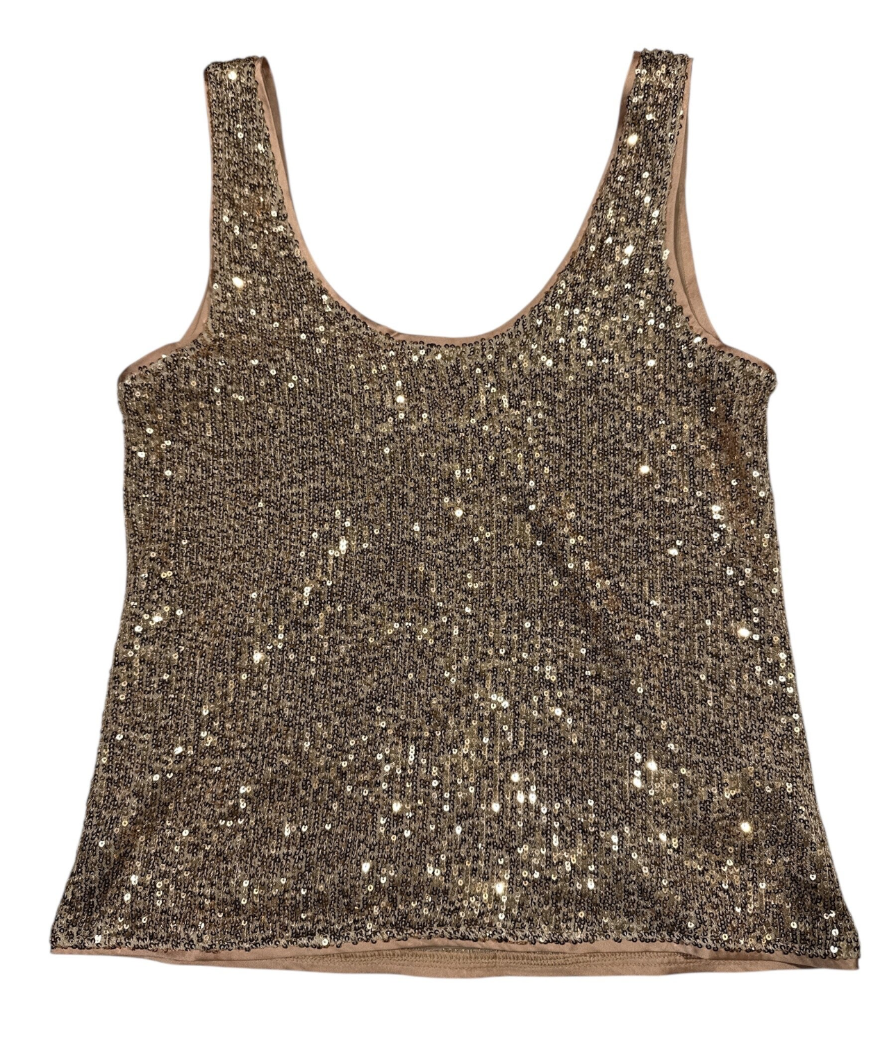 Grace & Mila Top à Paillettes Rose - Neuf - L