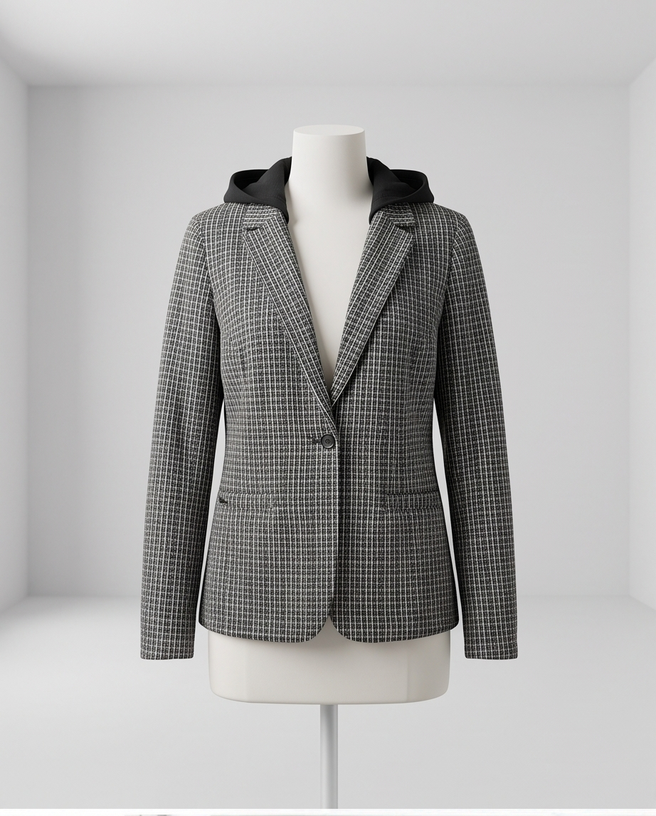 Street One blazer a capuche noir - neuf - taille 44