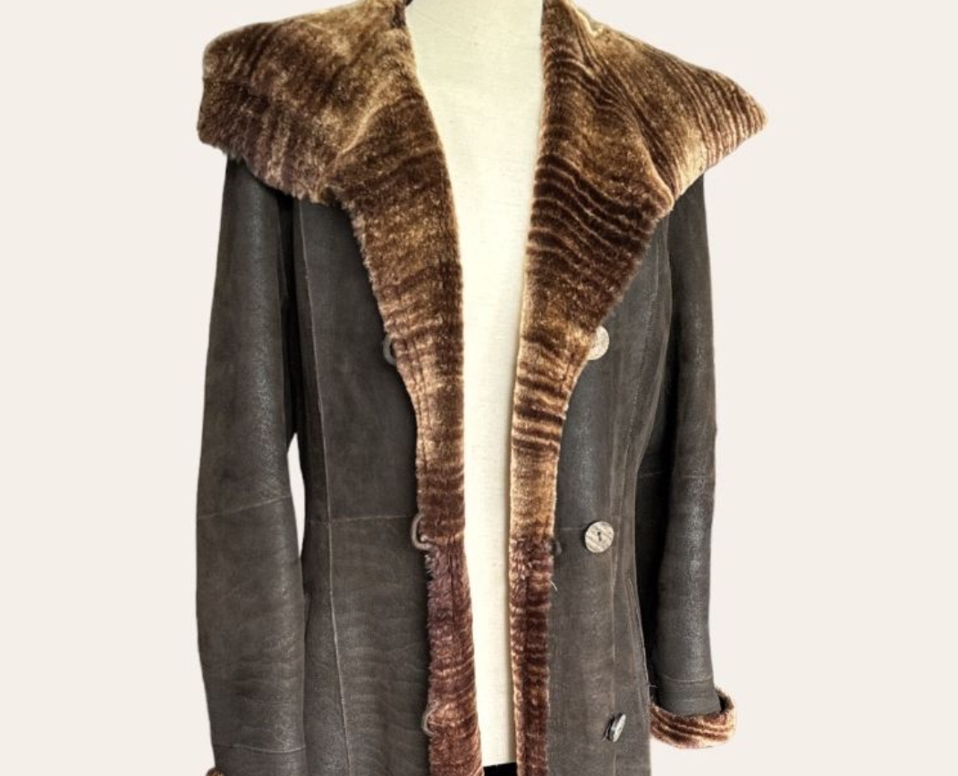 GIORGIO CUIRS Manteau taille 44 comme neuf