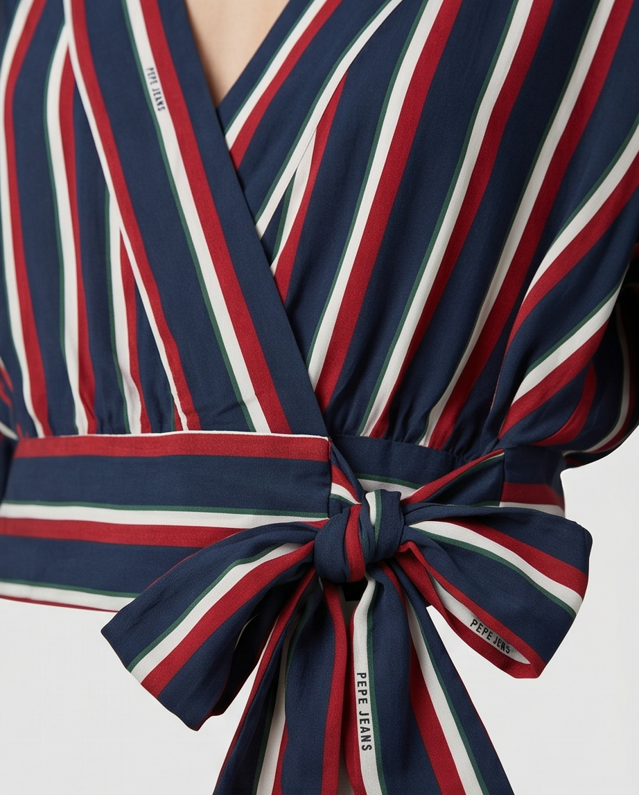Pepe Jeans blouse rayures - neuve - XL & M