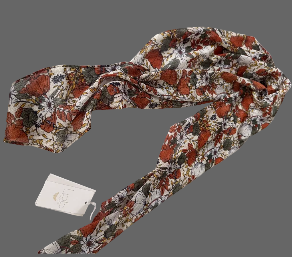 Lpb Joli foulard fleuri TU multicolore