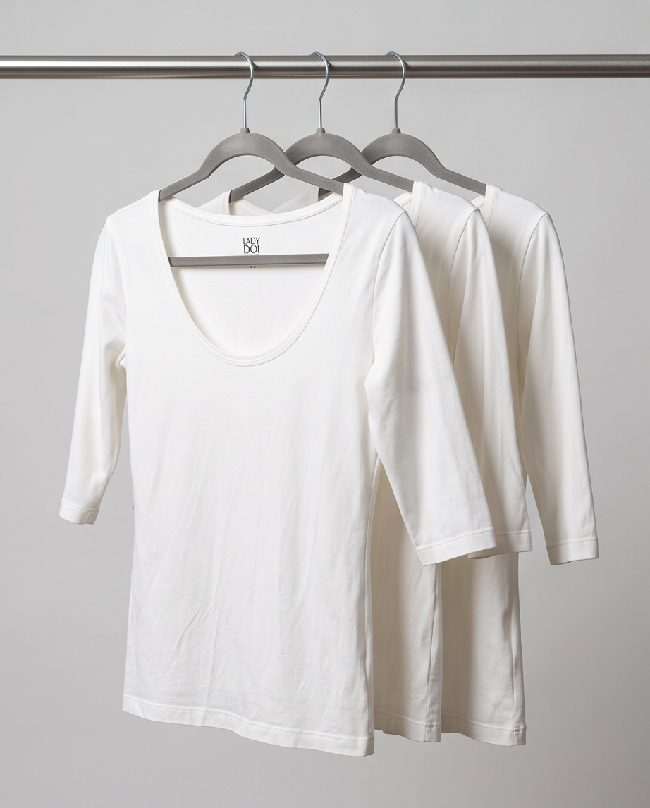Lot de 4 t-shirts blancs — très bon état — taille M