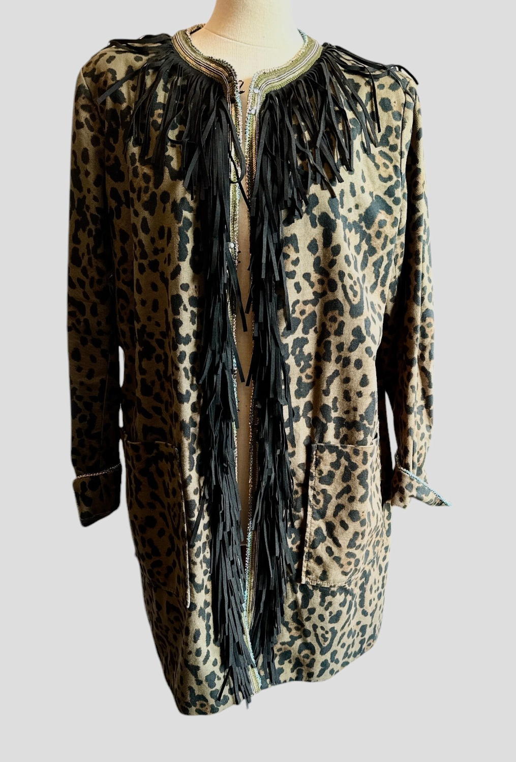 BOLONDE No. 8 Veste style boho chic
 taille 42