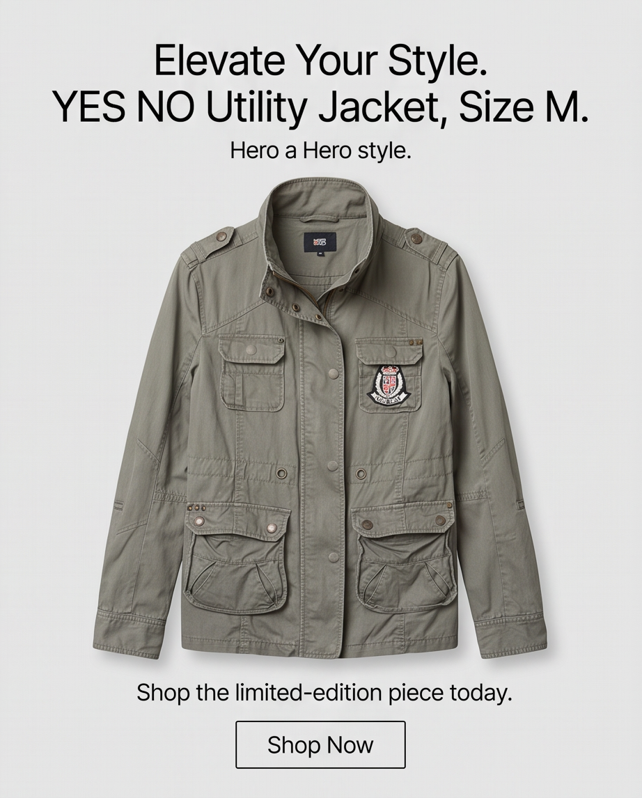 YES NO veste — bon état — taille M