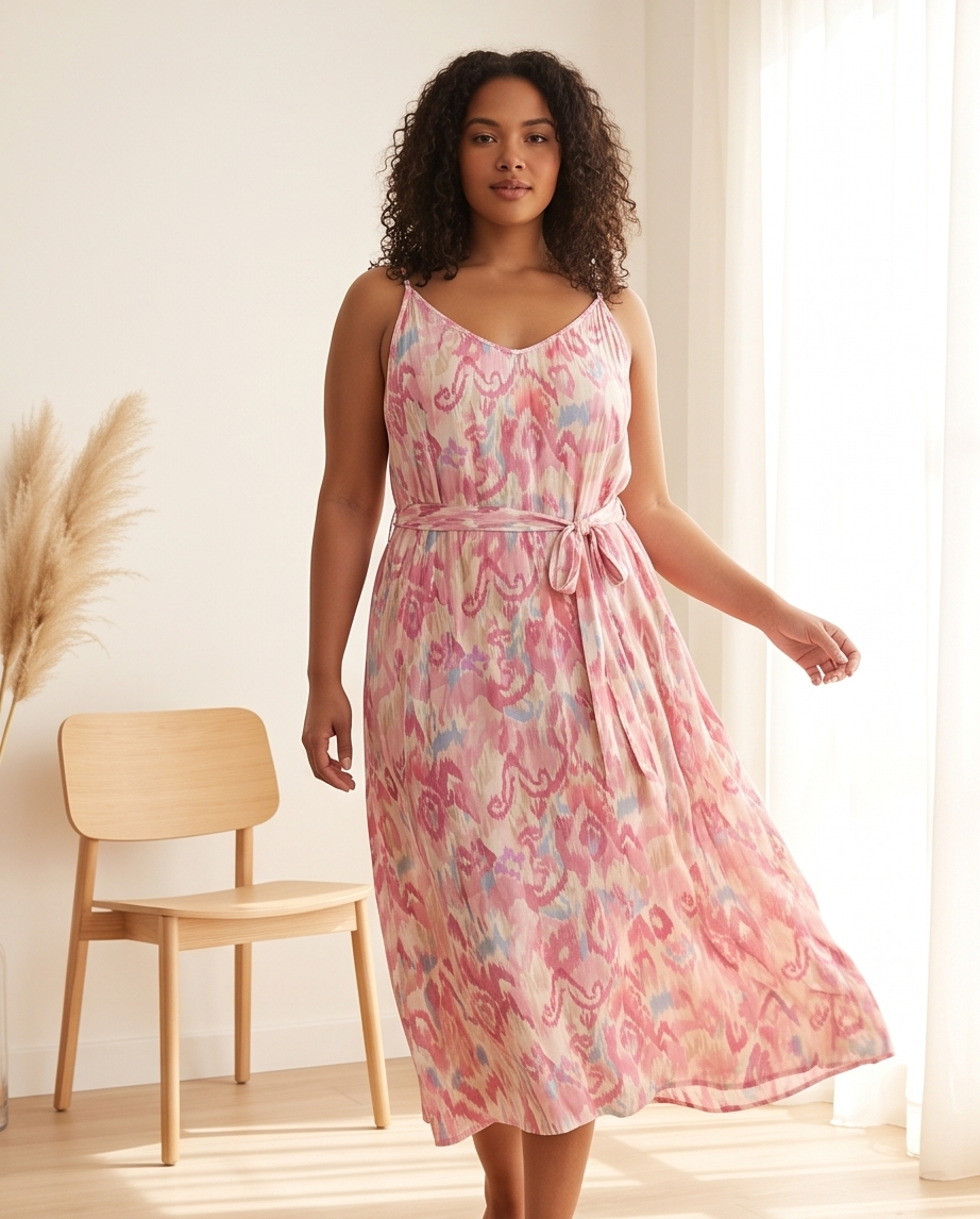 Driver Jeans Robe rose - neuve -  taille L / XL
