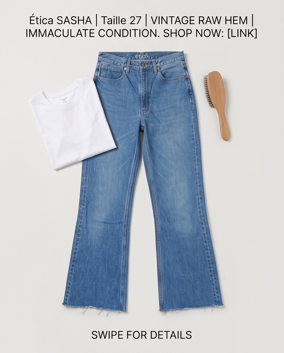 Ética SASHA Jeans -  bon état - taille 27
