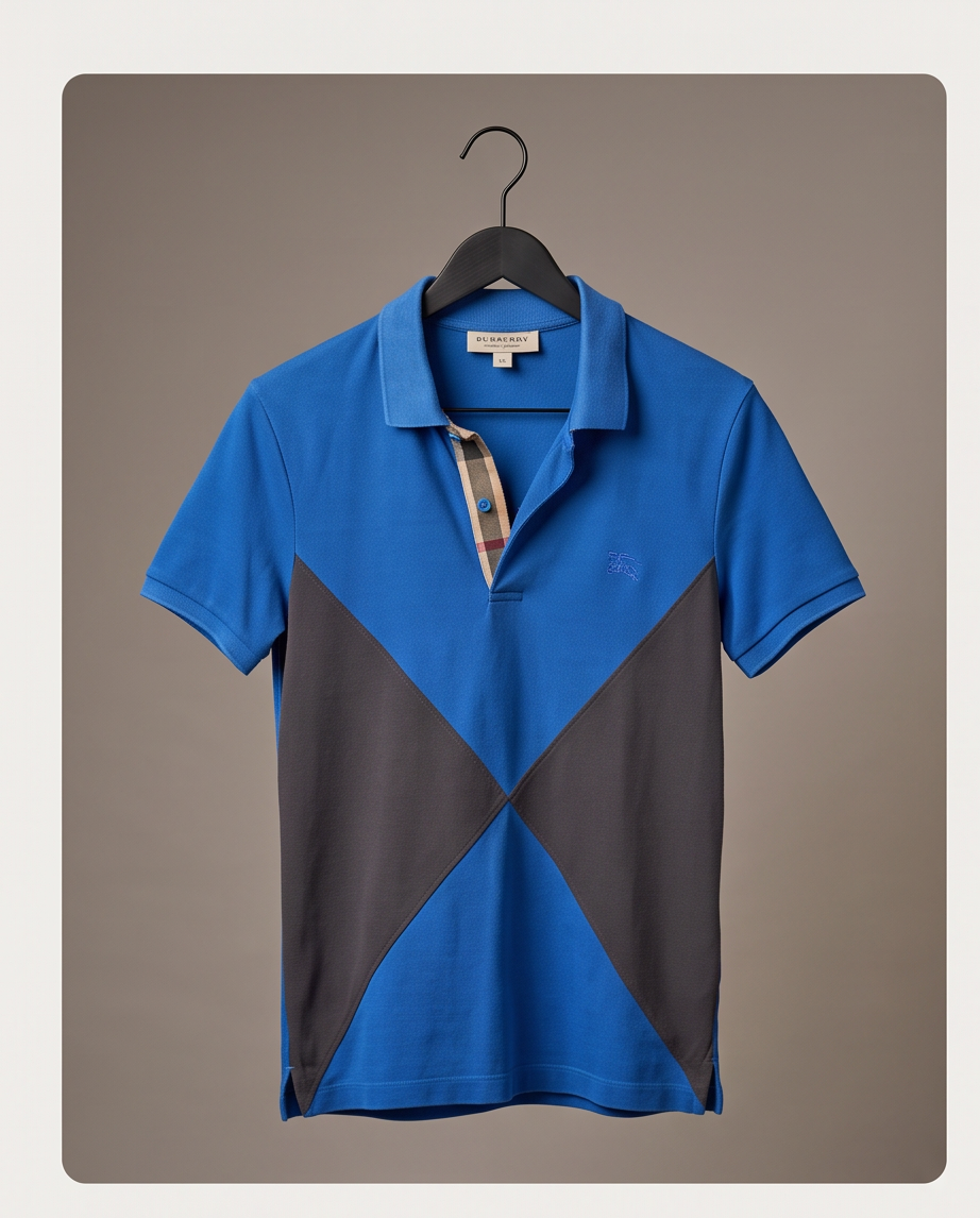 ✨ BURBERRY – Polo Homme 100 % Coton – Taille XS ✨