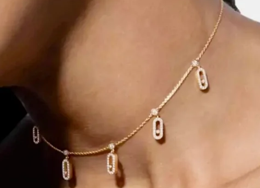 VENDU  Collier Messika Move Uno Or Jaune 18 Carats et Diamants
