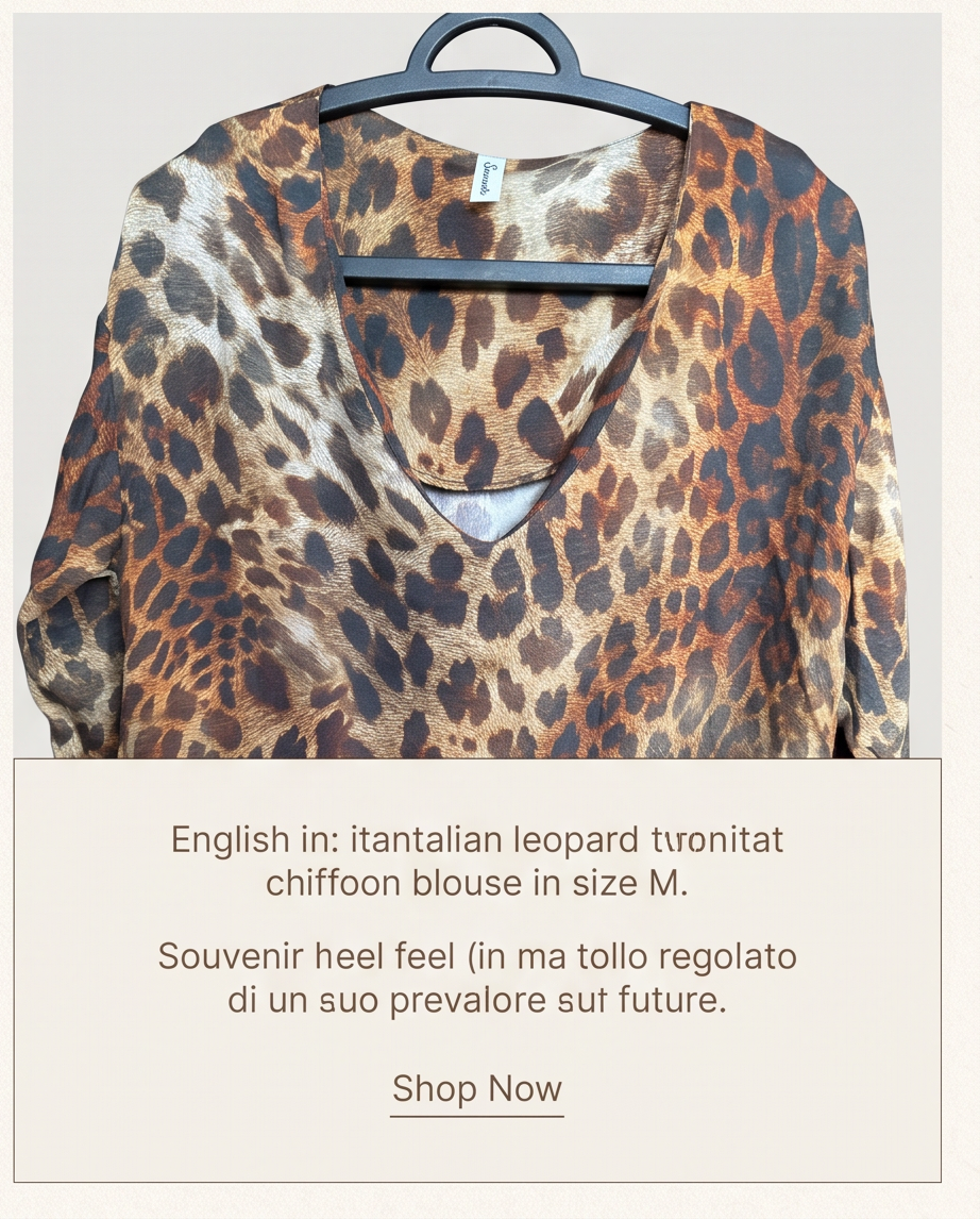 Blouse Souvenir — neuve — taille XS