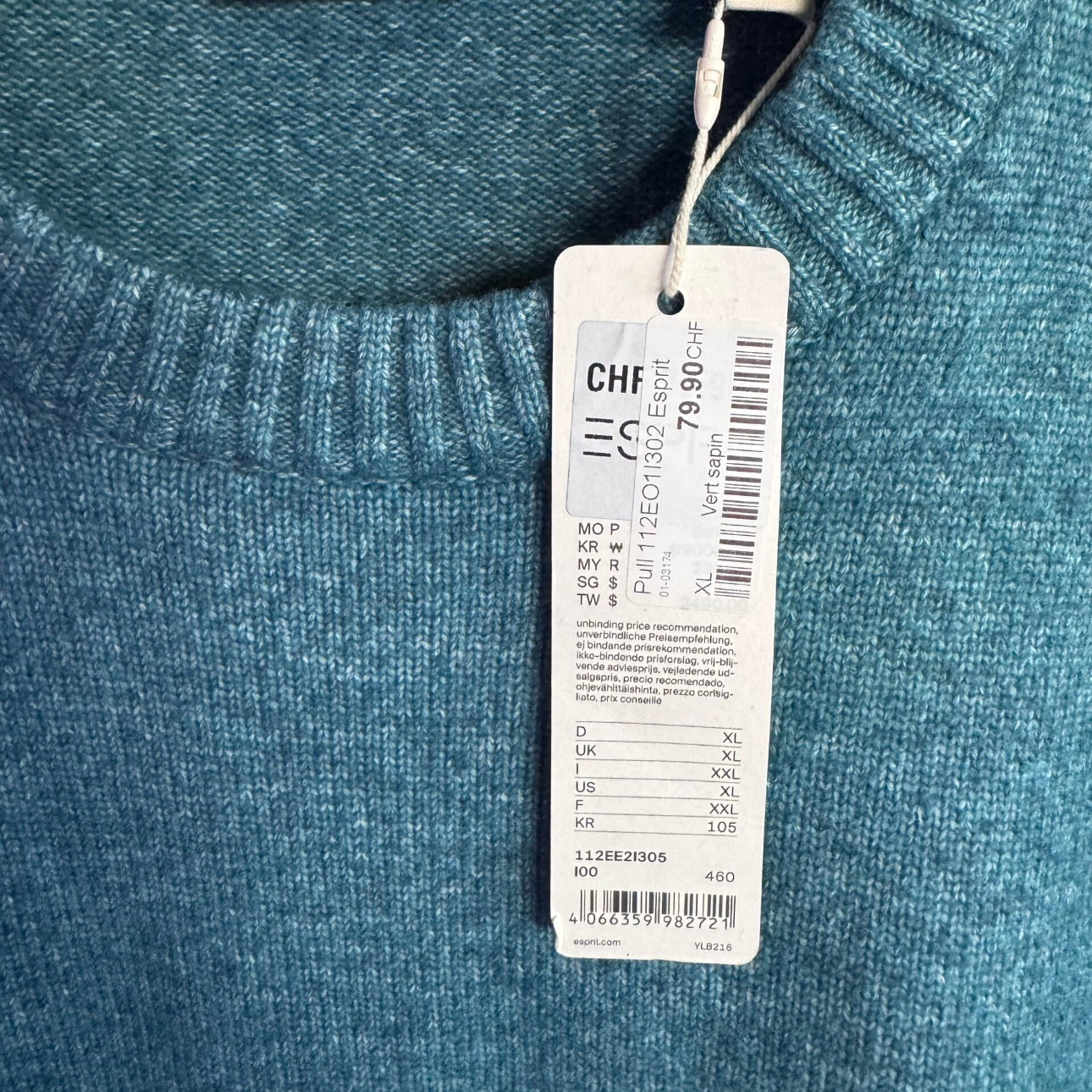 Esprit pull homme - neuf - XL