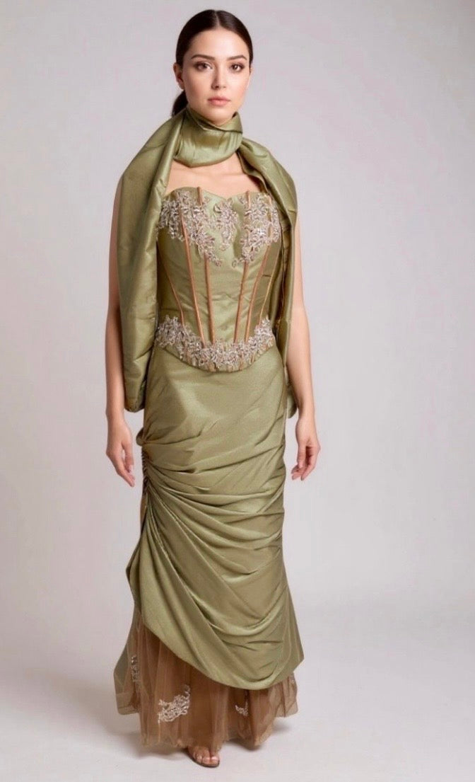 Jora collection robe de soirée exceptionnelle taille 36 comme neuve