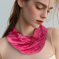 Echarpe Infinie rose neuve