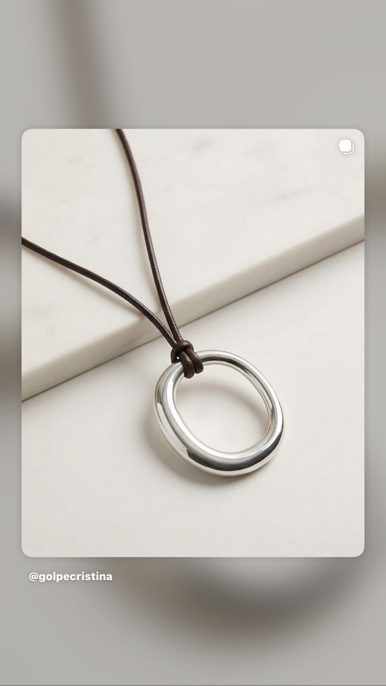 Massimo Dutti collier neuf