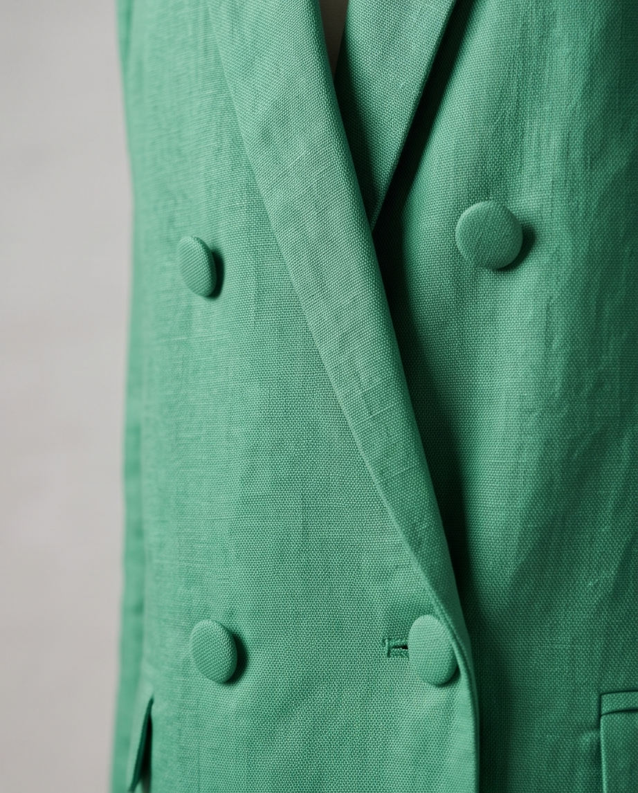 Blazer vert lin Grace & Mila - neuf -  taille S & XS