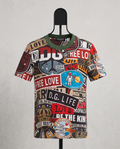 DOLCE & GABBANA – T-shirt DG Free Love / King – Taille 48