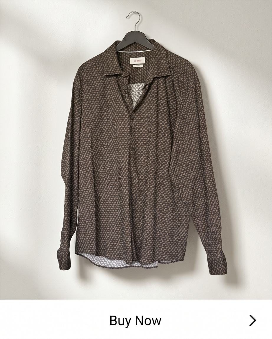 S.Oliver chemise homme - neuve - XXL