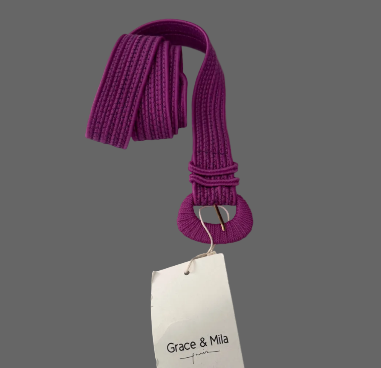 Ceinture Grace & Mila violette, taille unique - État neuf