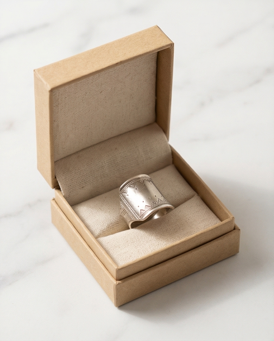Bague artisanale argent (Vendu)