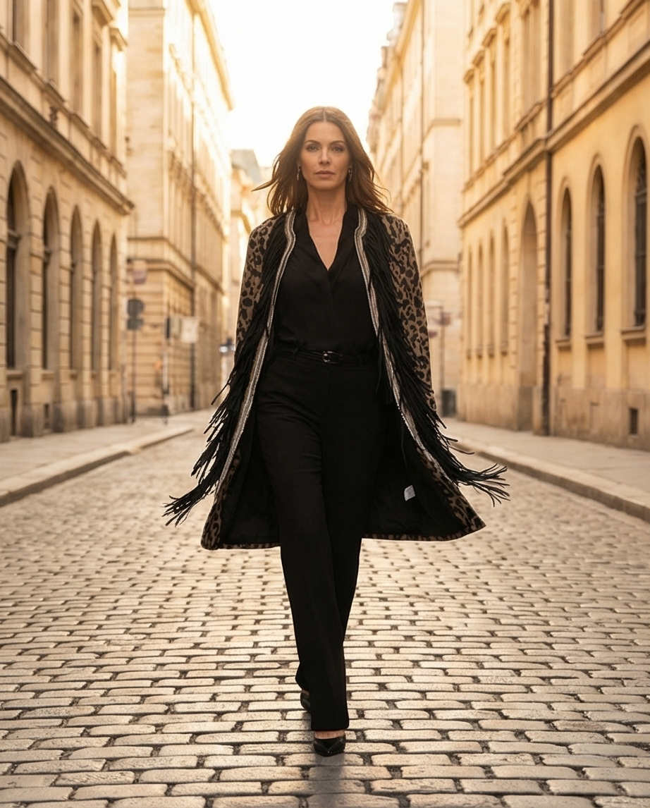 BOLONDE No. 8 Veste style boho chic
 taille 42