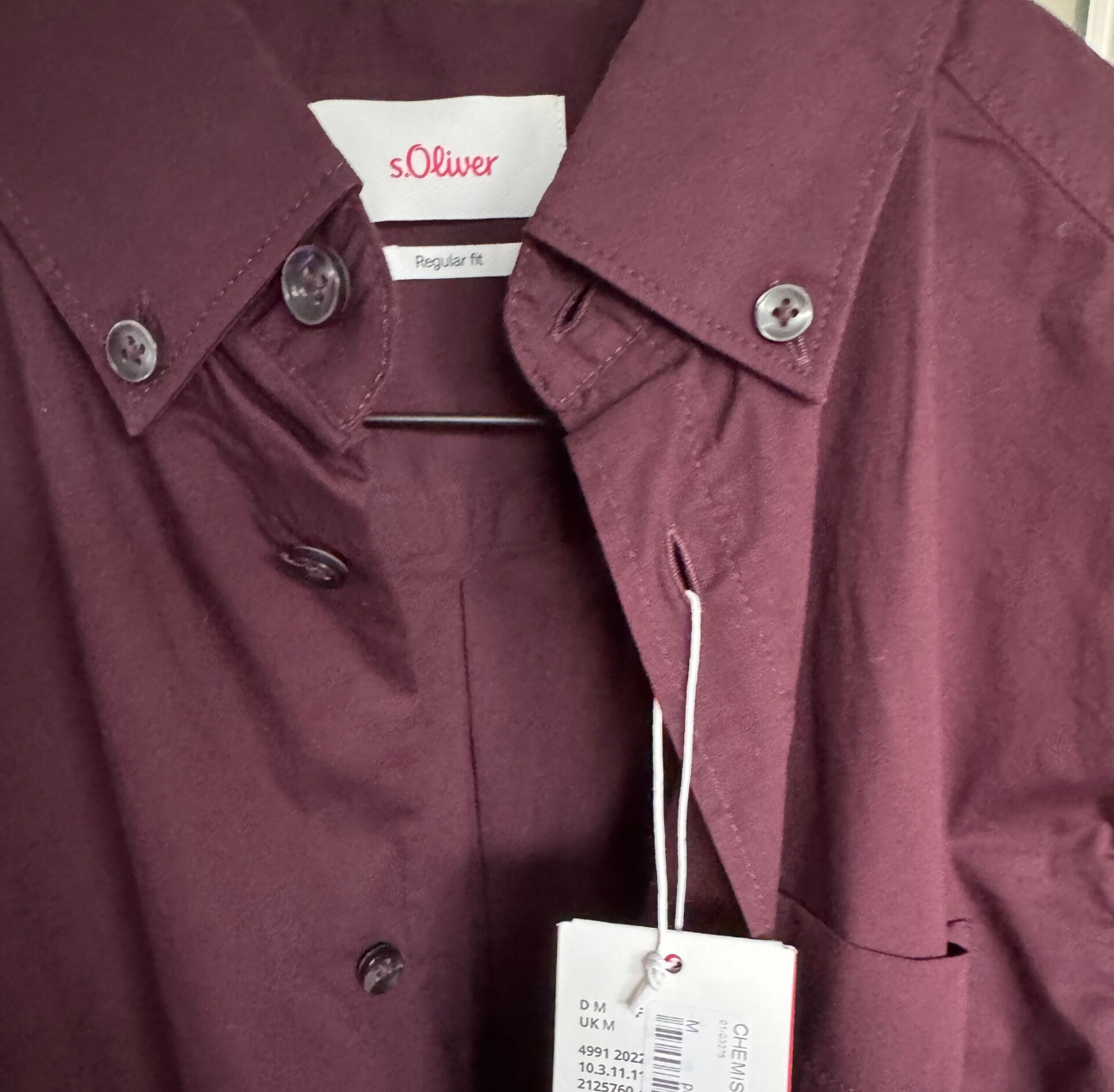 Chemise s. Oliver homme - neuve - M