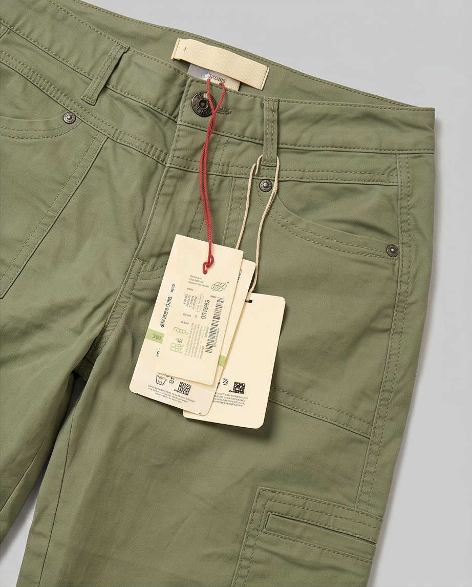 Street One Pantalon 7/8 kaki - neuf - taille 32 & 46