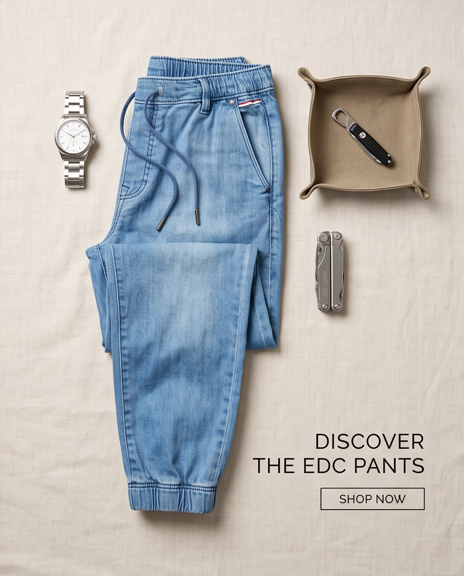 EDC pantalon jean — bon état — taille 27/32