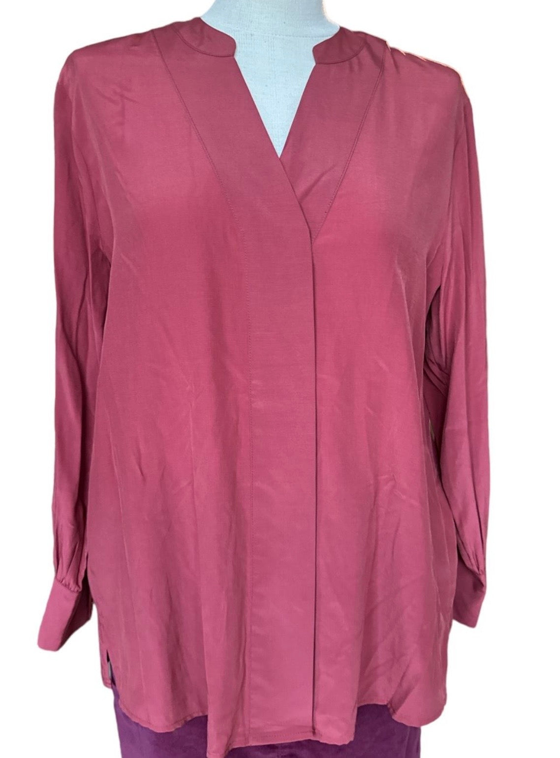 Esprit blouse brique - neuve - 38