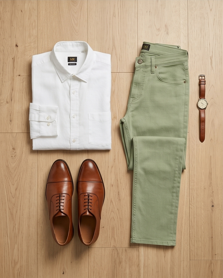 Lee Pantalon kaki - neuf - 30/32