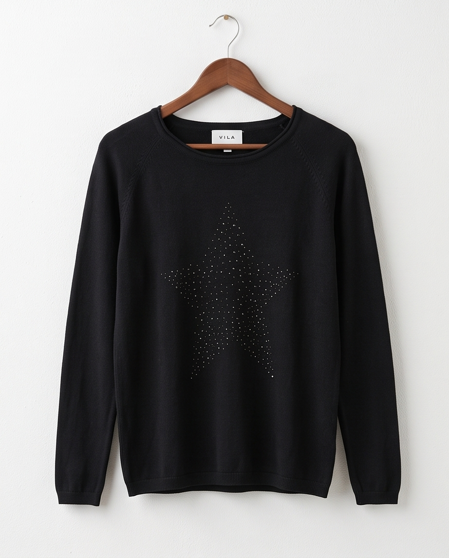 VILA pull noir — bon état — taille XS