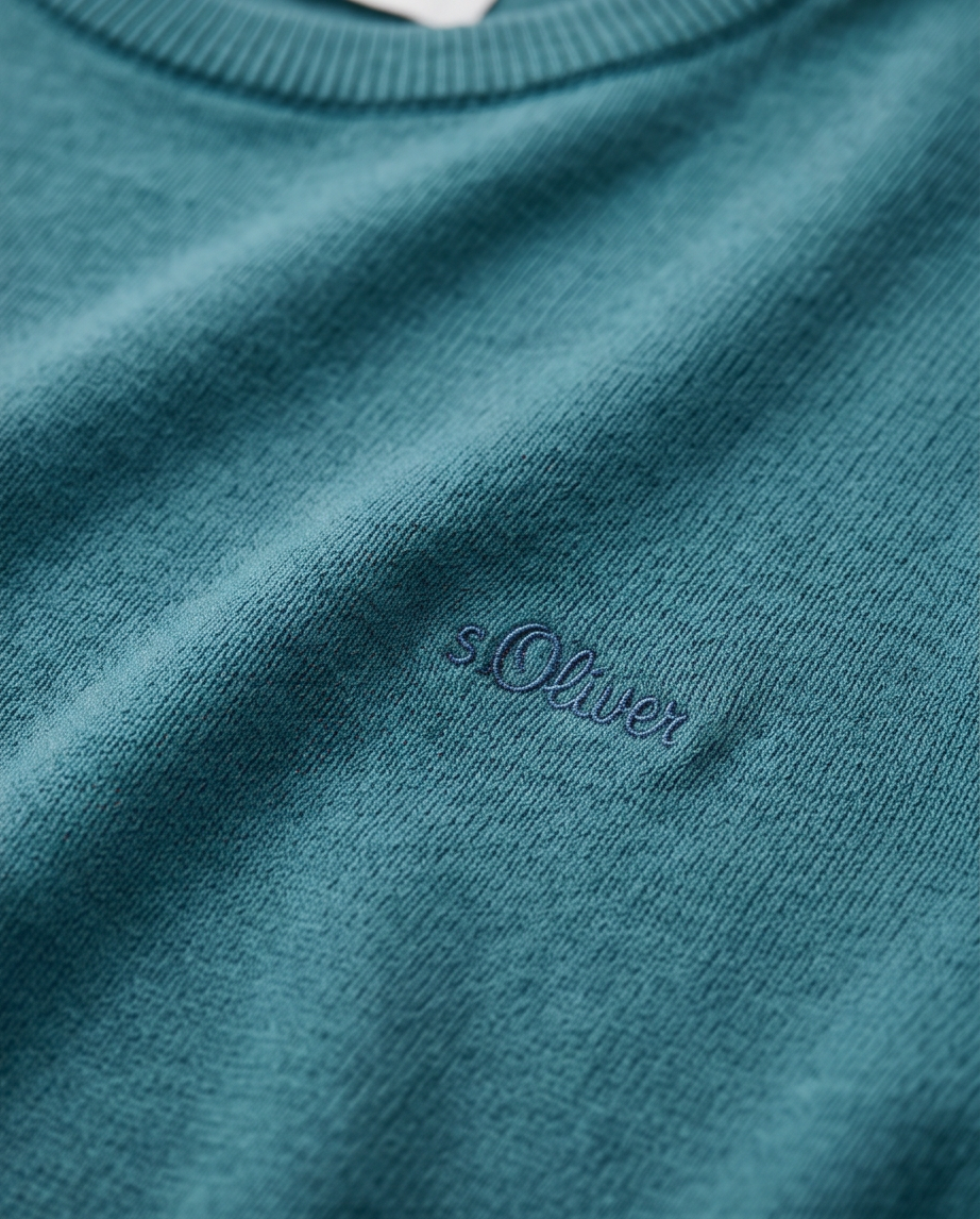 Pull S.Oliver Homme Coton Vert — Neuf — Taille XXL