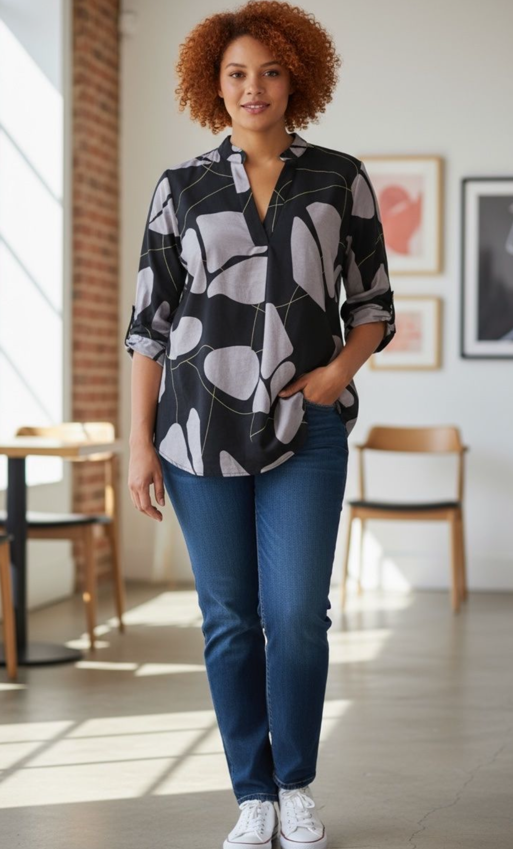 Tamaris blouse - neuve - 38