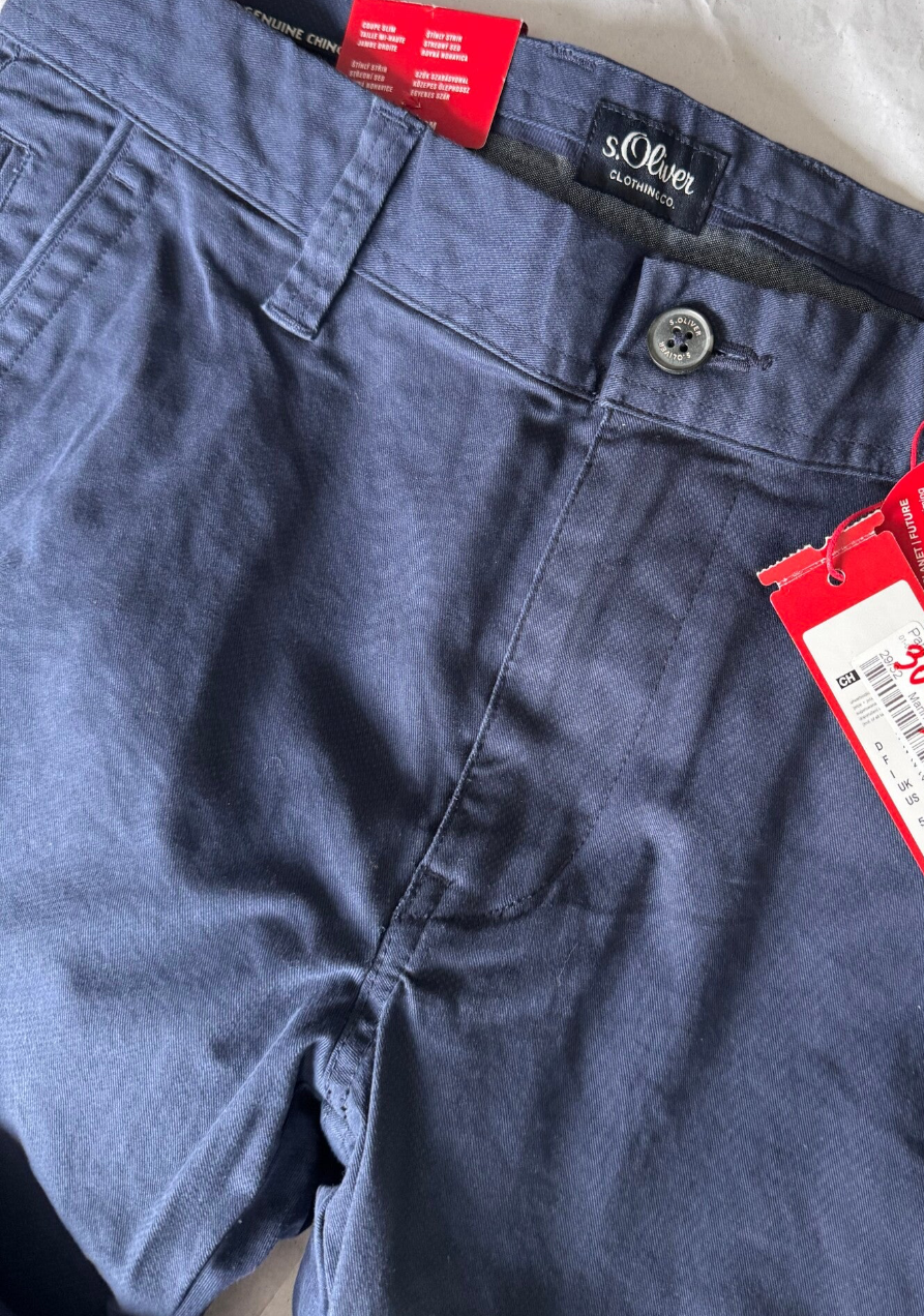 S.Oliver pantalon homme - neuf - 29/32