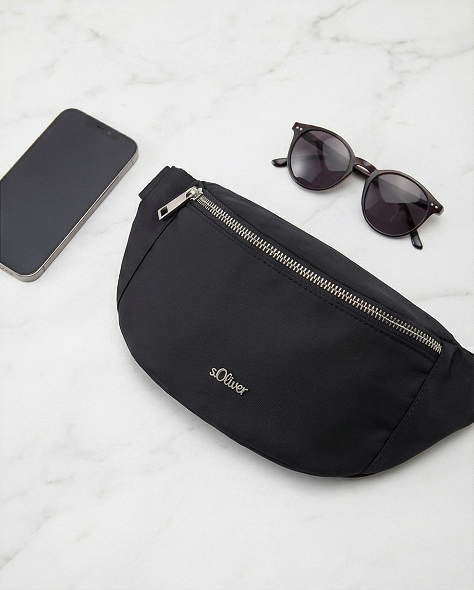 VENDU S.Oliver sac banane noir