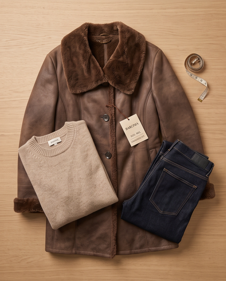 Manteau Polar de Luxe BARONIA — Très bon état