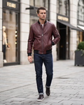 #LADC Blouson cuir - très bon état - taille S