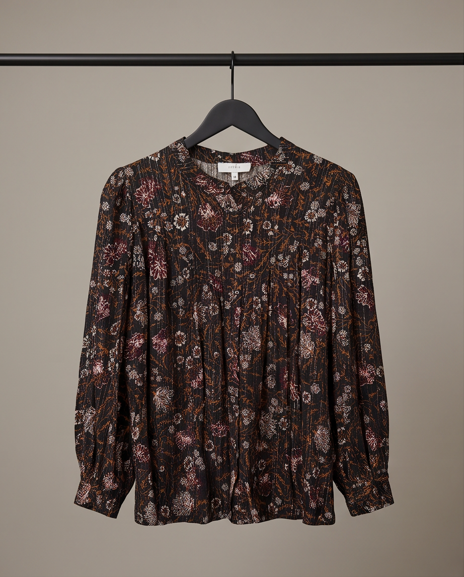Grace & Mila Blouse fleurie - très bon état - taille M