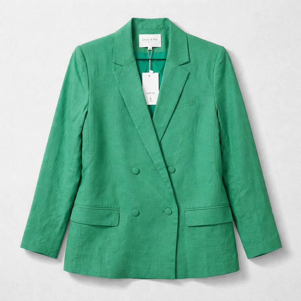 Blazer vert Grace & Mila neuf taille S ou XS