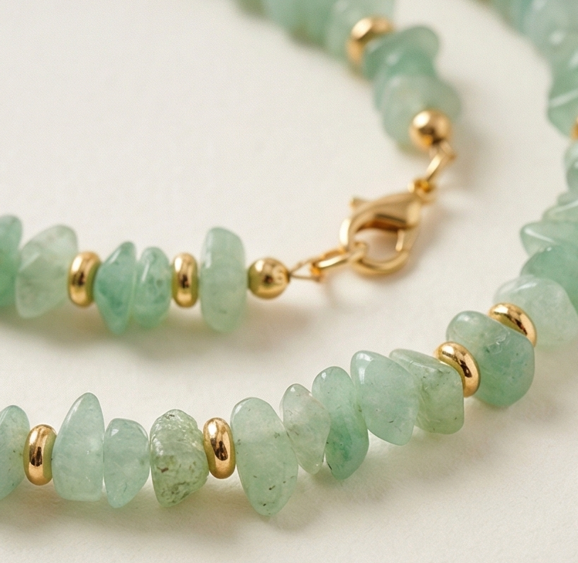 Elli AVENTURIN CHOKER Collier - Neuf