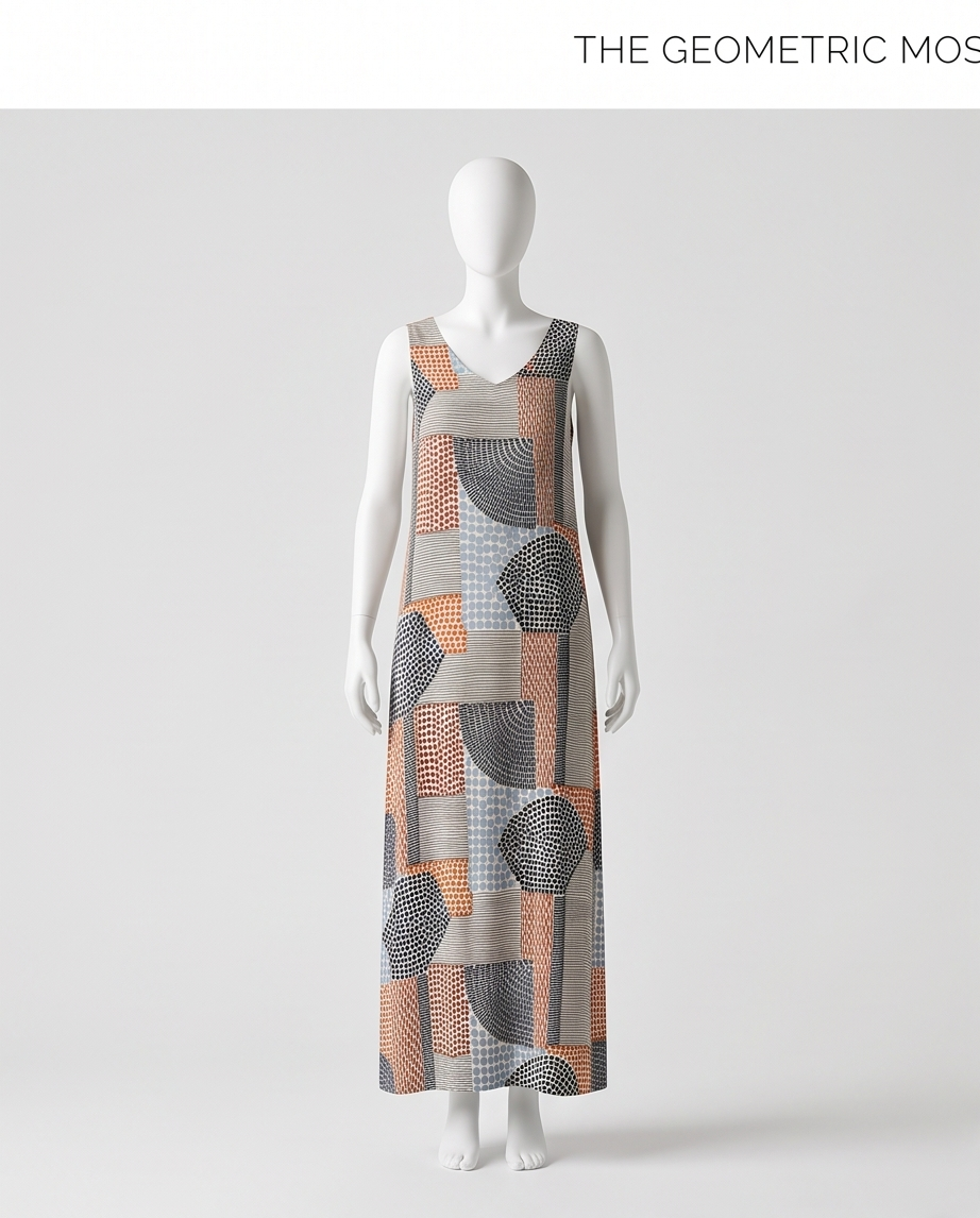Robe Gozé mosaïque — Neuve — Taille 2