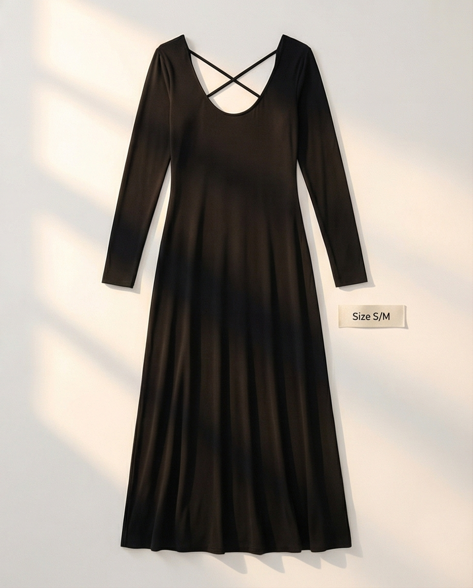 Magnifique robe noire - Neuve - S/ M