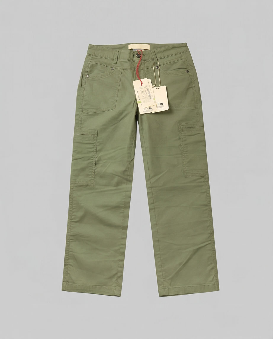 Street One Pantalon 7/8 kaki - neuf - taille 32 & 46